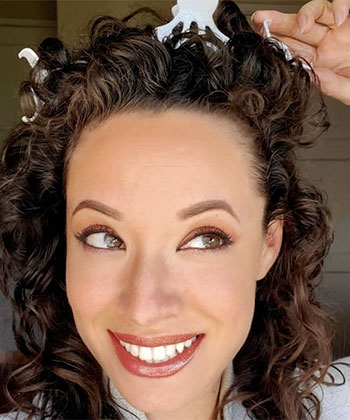 How to Root Clip Curly Hair for Maximum Volume & Definition