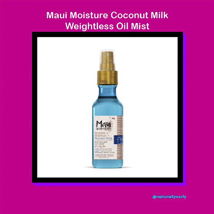 I Tried the Maui Moisture Nourish & Moisture Coconut Milk Line on My Curly Hair 