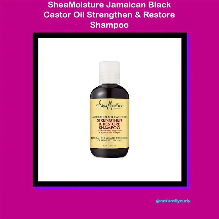 I Used the SheaMoisture JBCO Strengthen & Restore Shampooon on my Coily Hair