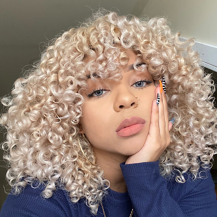 Texture Tales Glori Shares Her Curly Hair Journey and Tips for Healthy Blonde Curls