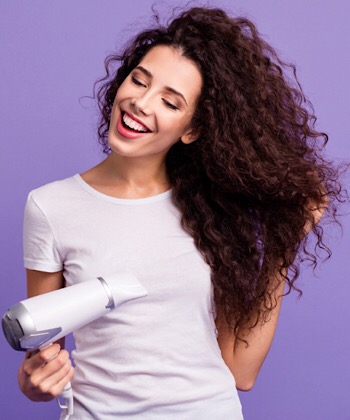 7 Rules When Using a Blow Dryer on Curly Hair