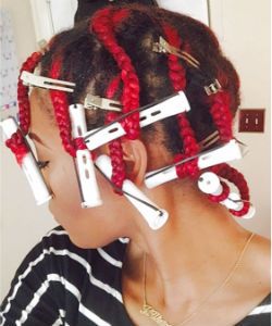 How To Get Your Best Braid-Out Ever On Type 4 Hair