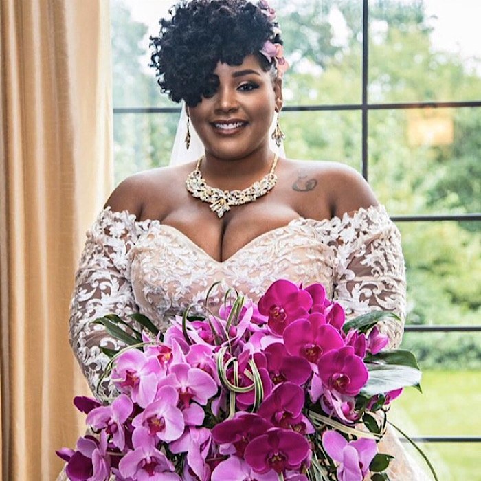 20 Gorgeous Natural Hairstyles for a Wedding