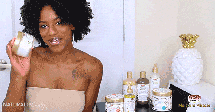Is your curly hair dry as a bone Then you need Moisture Miracle right now