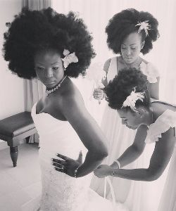 Exclusive: The Natural Haired Bride Whose Wedding Went Viral