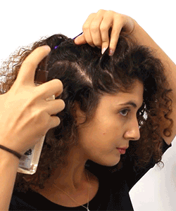 Low on Style Time? Refresh Second Day Curls with Coconut Oil and Vitamin E
