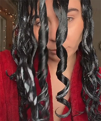 How to “Brush Coil” Wavy Hair for Big Juicy Ringlets