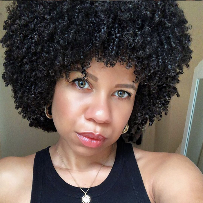 Texture Tales Charlette on Embracing the Transition Phase to Loving Her Fro in All its Glory