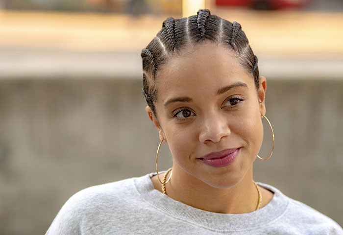 3 Ways To Style Straight-Back Large Cornrows