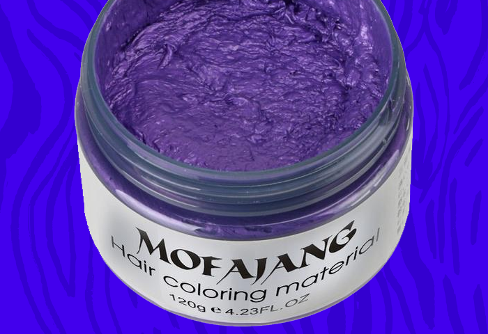 5. Blue Hair Wax Paint by MOFAJANG - wide 4
