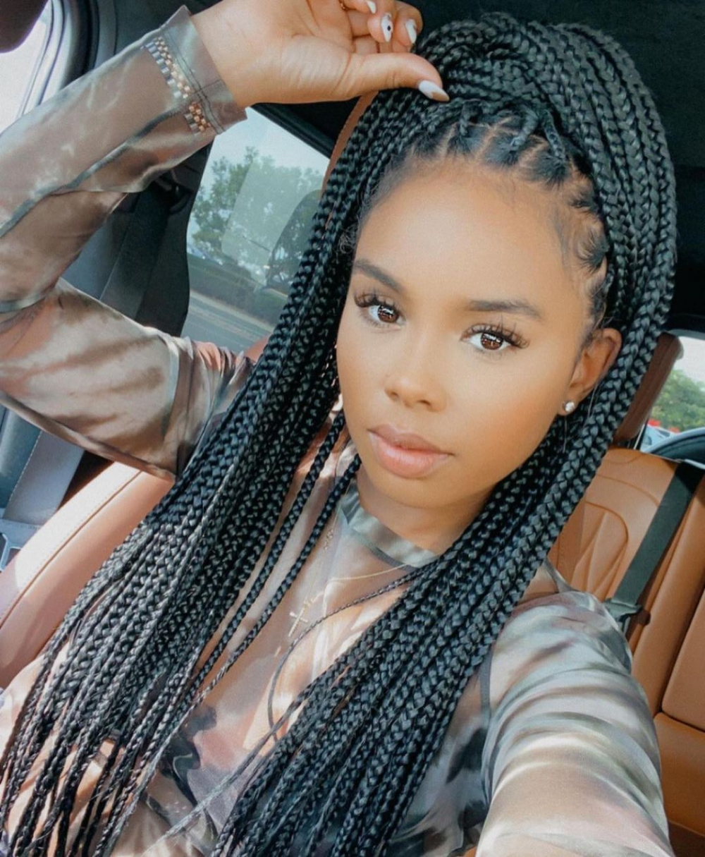 35 Awesome Box Braids Hairstyles You Simply Must Try  Fashionisers