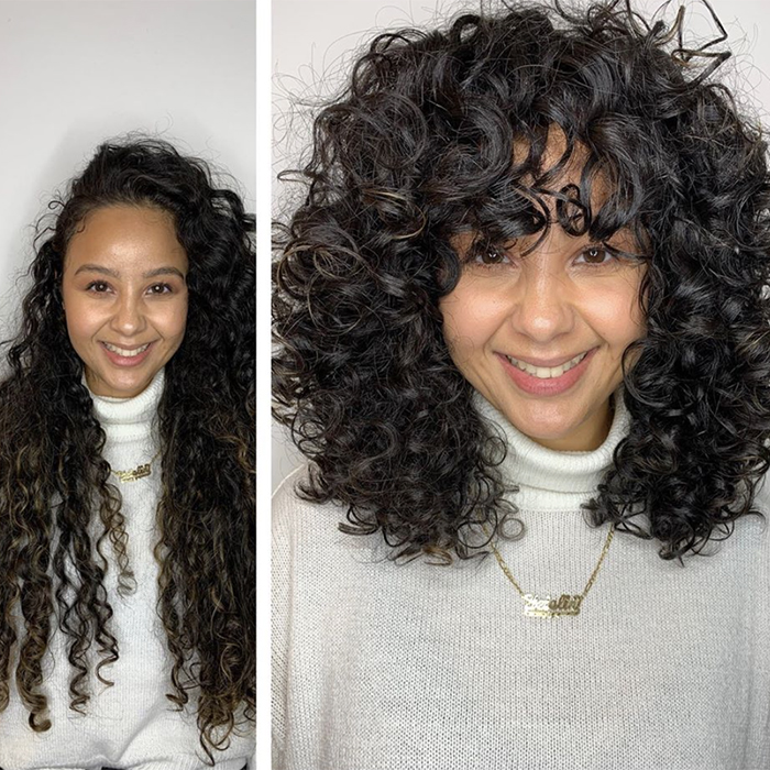 Nubia Suarez Shares Her Secrets to Cutting Curly Hair with her ...