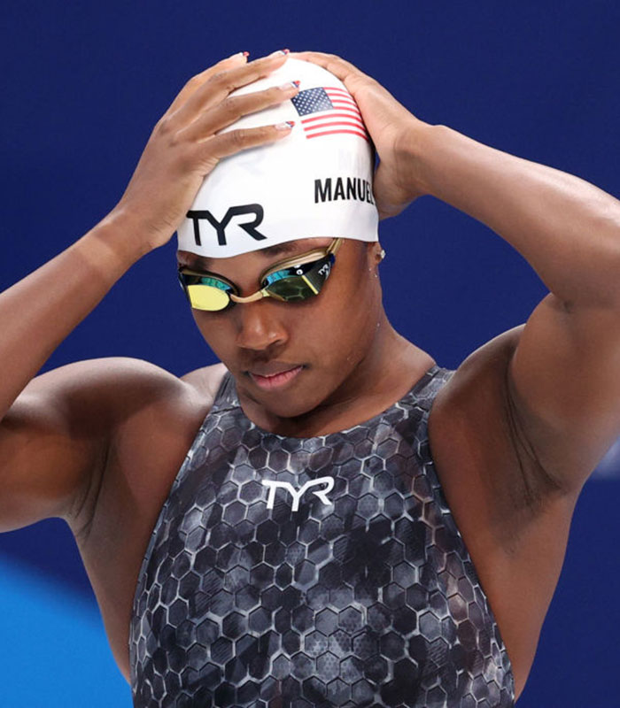 The Natural Hair Swim Caps Banned from the Tokyo Olympics