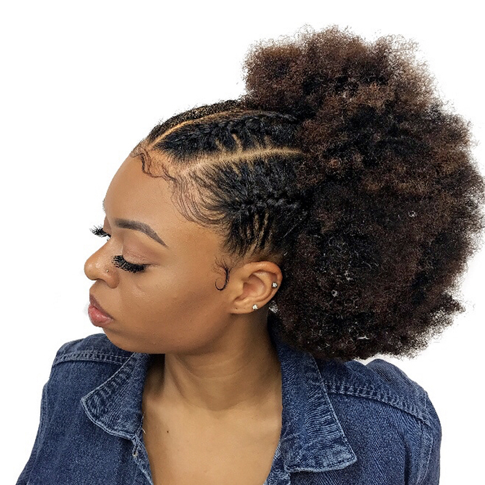 How to Style Natural Hair in Seven Minutes or Less