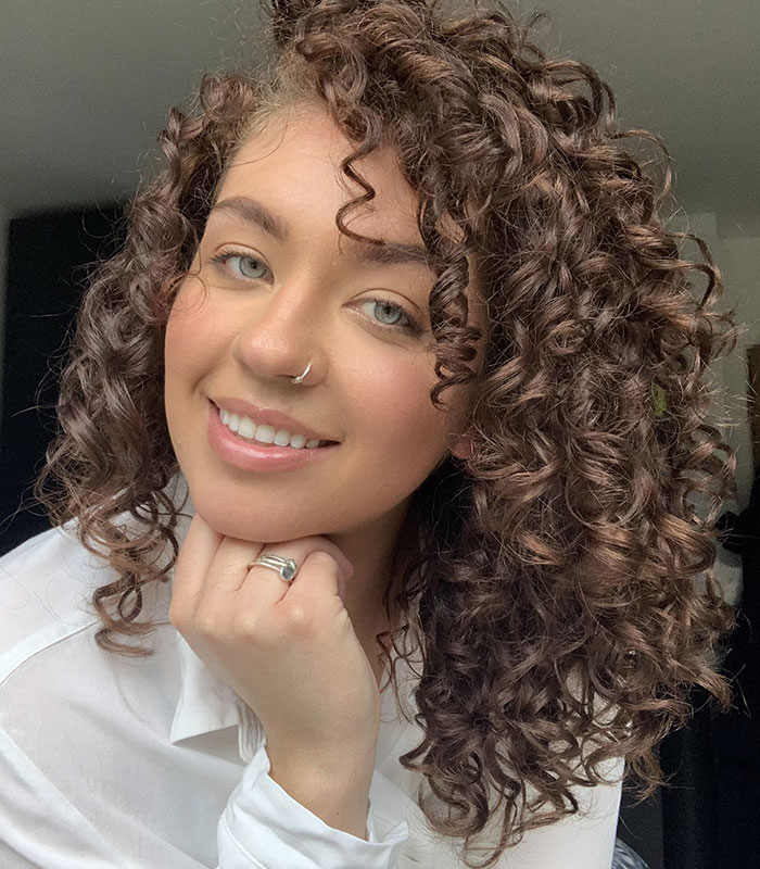 Sophie-Maries Curly Girl Method Transformation