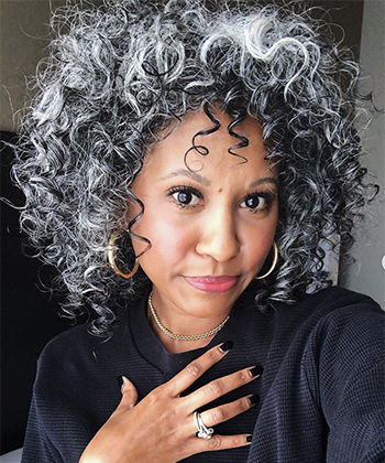 Texture Tales: Tennille Shares Her Journey of Embracing Her Silver Curls