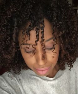 The Key to Minimizing Frizz On An Old Twist-Out