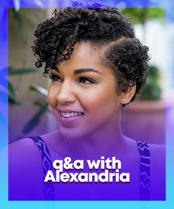 Q & A with Alexandria
