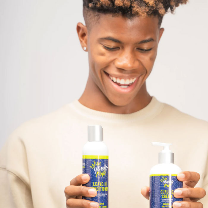How Young King Hair Care is Bridging the Curly Industry Gap for Young Black and Brown Men