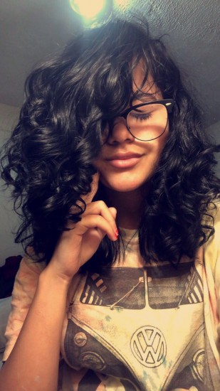Curly/wavy hair routine