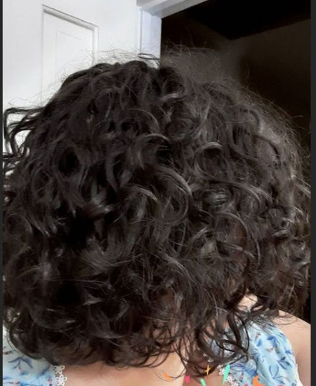 First week in the curly girl method!