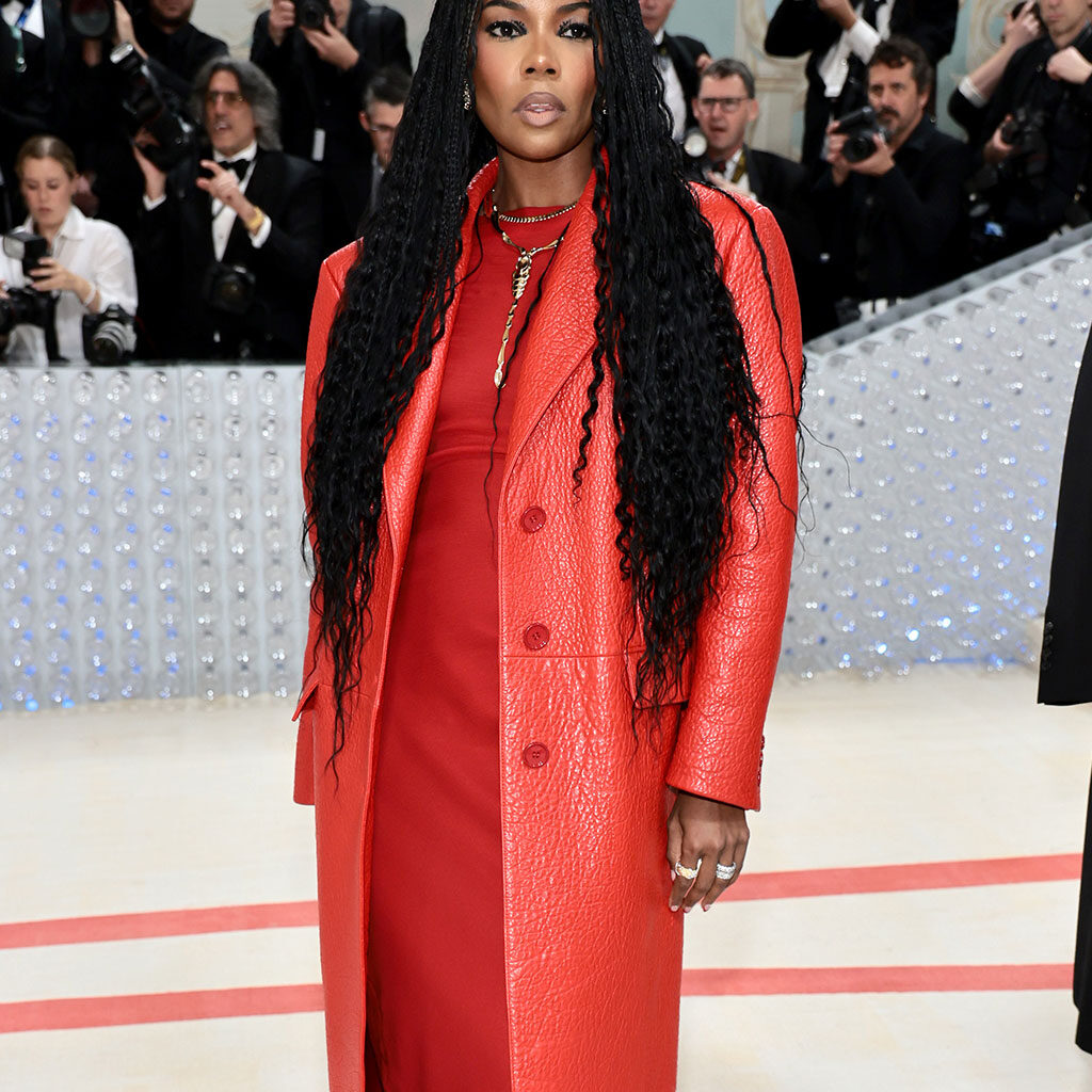 Gabrielle Union's goddess braids hairstyle at the Met Gala 2023