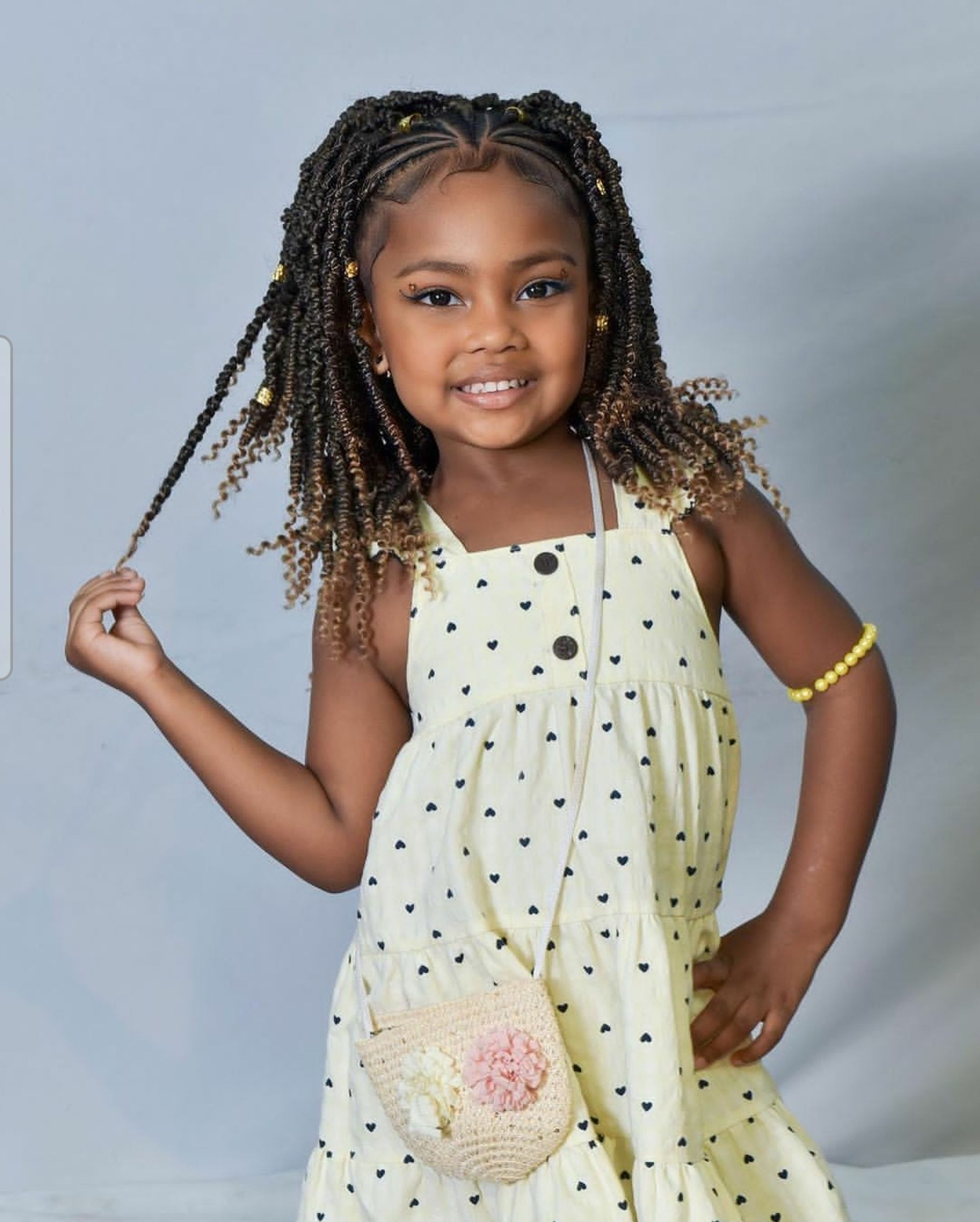 Latest Children Braid Hairstyles For Little Girls 2023 - Asoebi Guest  Fashion